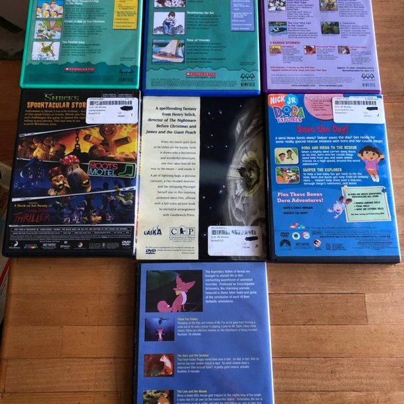 Video SCHOLASTIC Storybook Treasures DVD collection Set of 7 - Picture 5 of 16